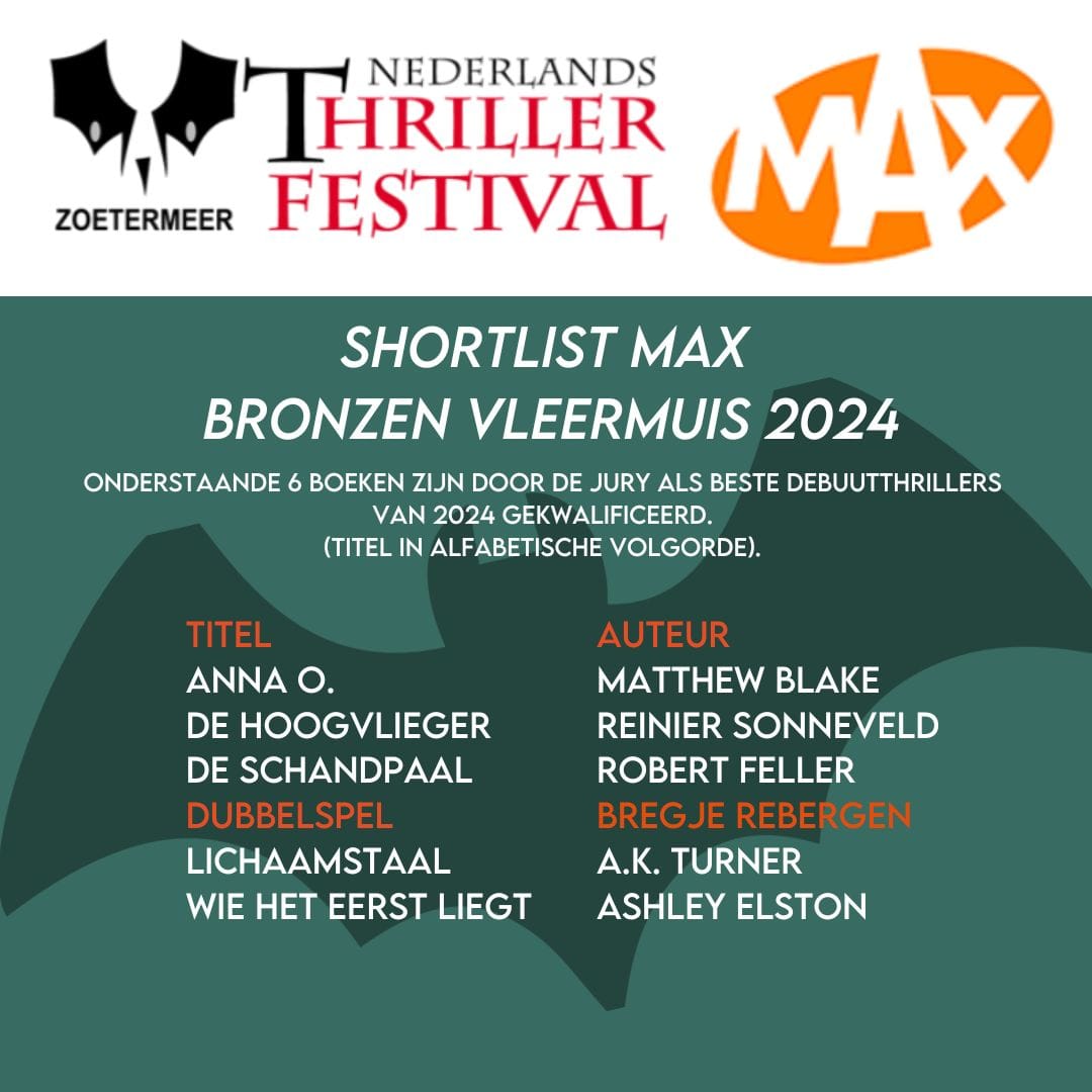 Shortlist bronzen vleermuis