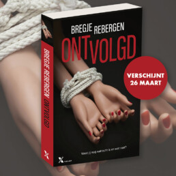 Coverreveal nieuwe thriller Ontvolgd!